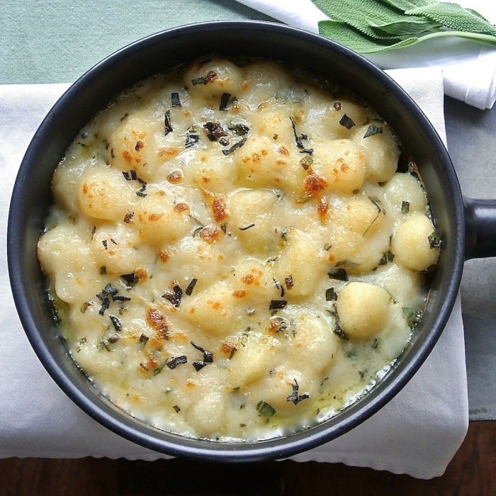 Gnocchi and sauce recipe