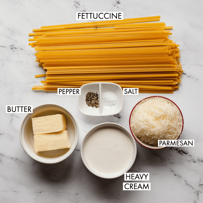 Fettuccine alfredo sauce recipe with egg