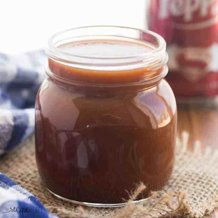 Dr pepper barbeque sauce recipe