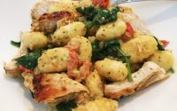 Gnocchi creamy pesto sauce recipe