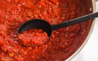 Fresh roma tomato sauce recipe