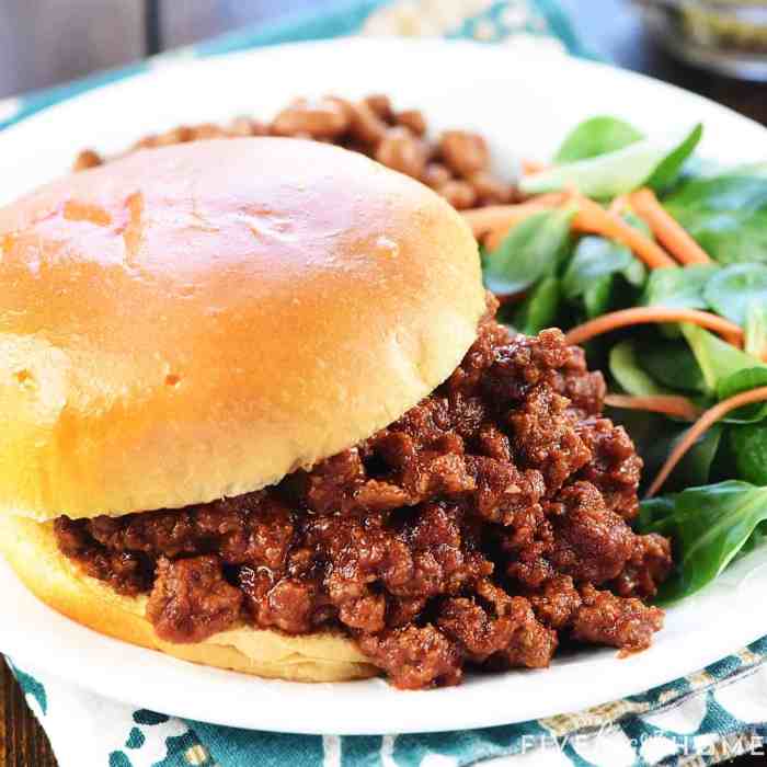 Easy sloppy joe recipe with tomato sauce