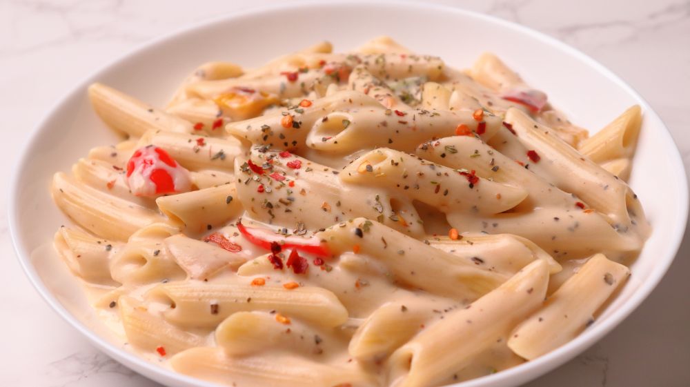 Easy pasta white sauce recipe