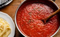 From scratch spaghetti sauce recipe