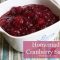 Fancy Cranberry Sauce Recipe A Gourmet Guide