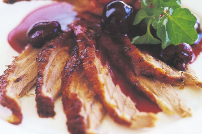 Duck recipes plum sauce