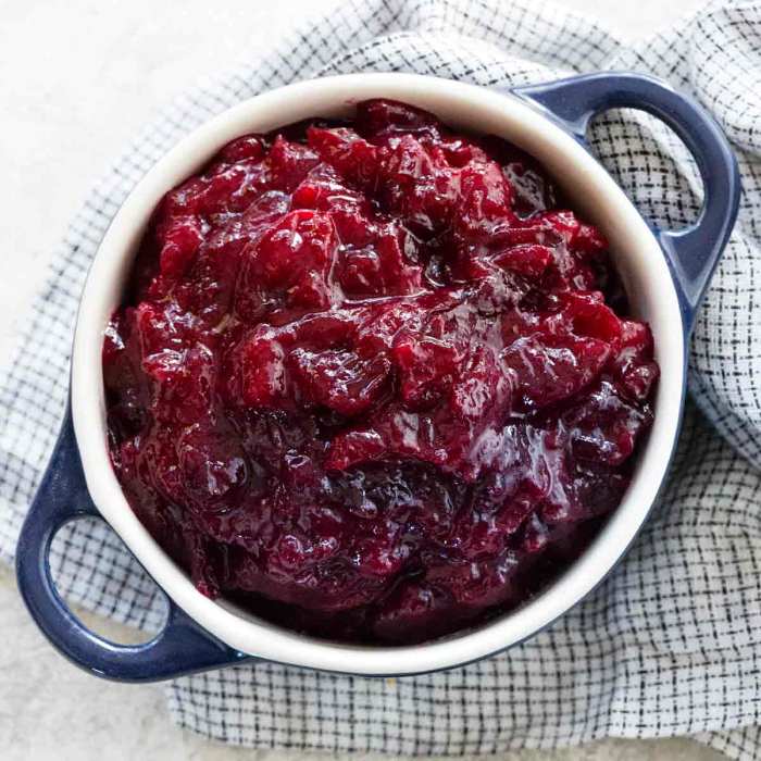 Easy homemade cranberry sauce recipe