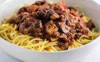 Easy no meat spaghetti sauce recipe