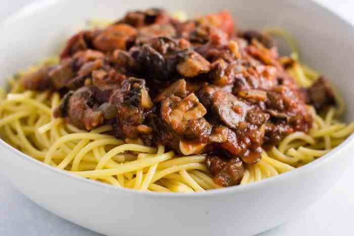 Easy no meat spaghetti sauce recipe