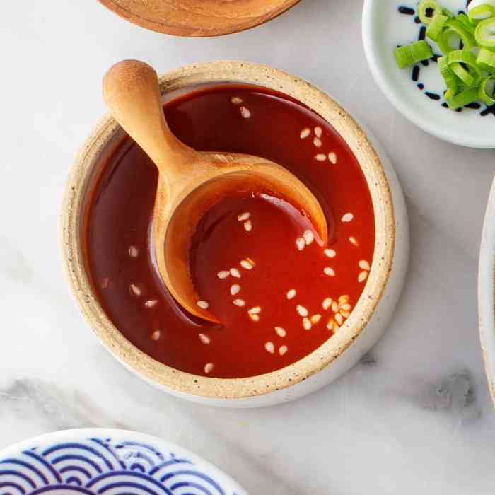 Gochujang sauce recipe ideas