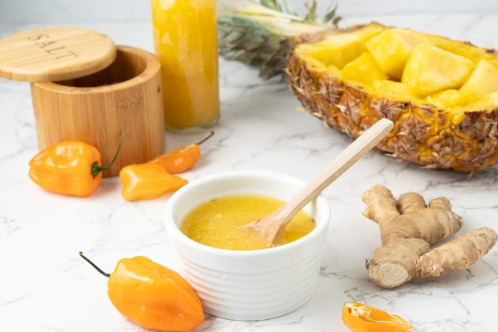 Fermented pineapple habanero hot sauce recipe