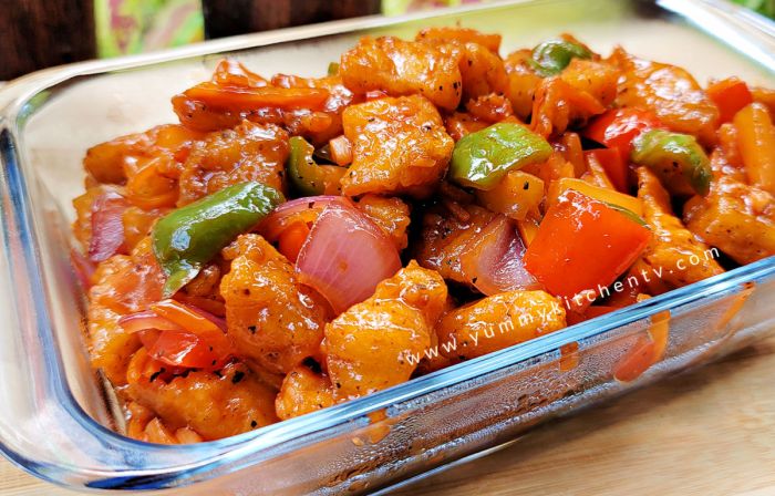 Fish fillet sweet sour sauce recipe